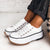 Damesneakers Plattform Komfort Design 4