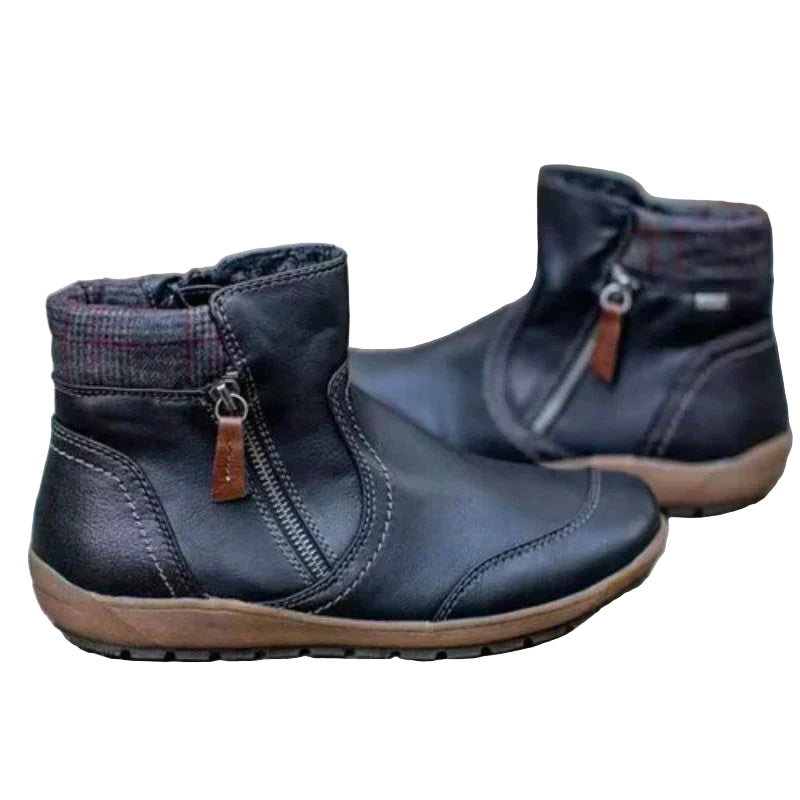 Damestøvler med Glidelås og Vanntett Design 7