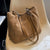 Dametaske Minimalistisk Corduroy Design 6