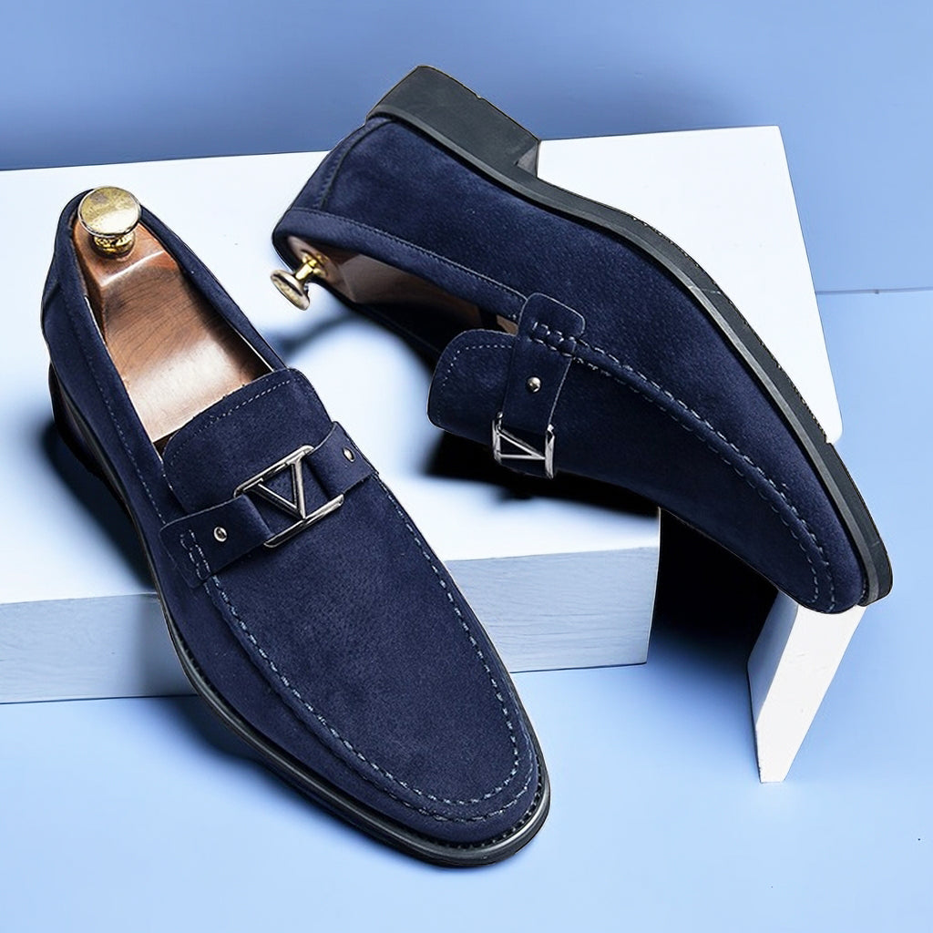 Herre Loafers Klassisk Skinn Komfortabel Stil 1