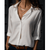 Kvinne Bluse Elegant Tidløs Design 100% Bomull-1
