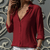 Variant image for Kvinne Bluse Elegant Tidløs Design 100% Bomull-22
