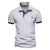 Herre Polo Skjorte Klassisk Design Bomull Avslappet Passform-1
