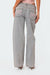 Damejeans Blå Flared Elastisk Denim Stilfull-1