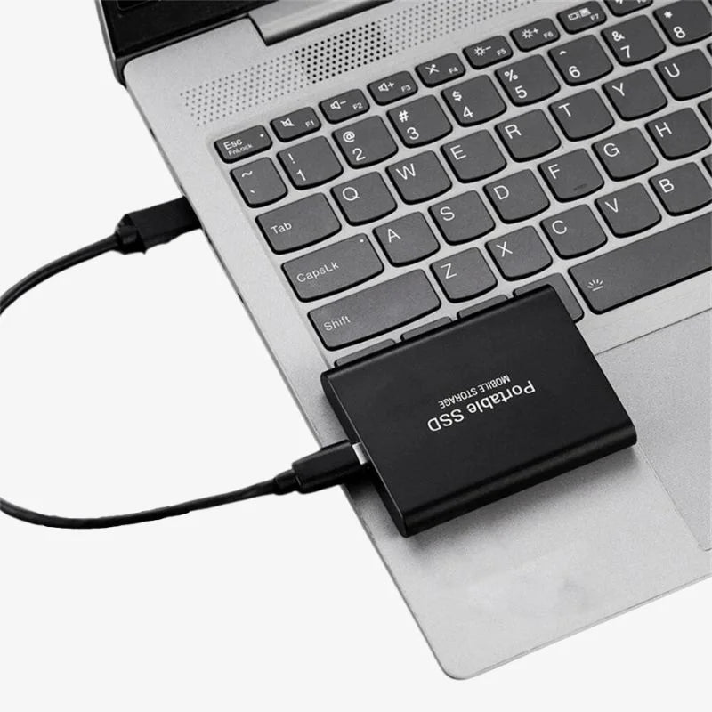 Ekstern SSD Bærbar Aluminium 1TB-30TB Støtsikker og Vannavvisende 4
