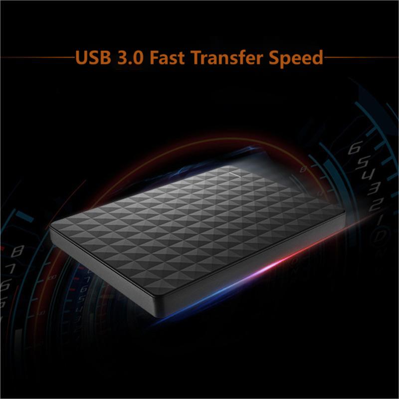 Ekstern harddisk 10 TB bærbar USB 3.0 for filer