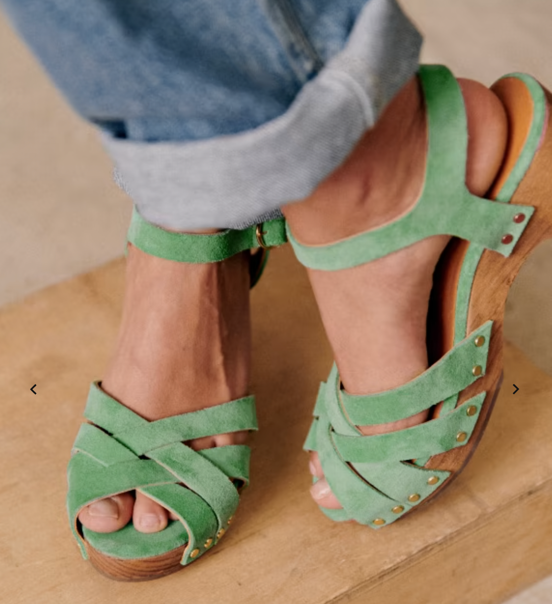 Dame Sandaler Komfortabel Design Myk Såle Kvalitetsstoff-1