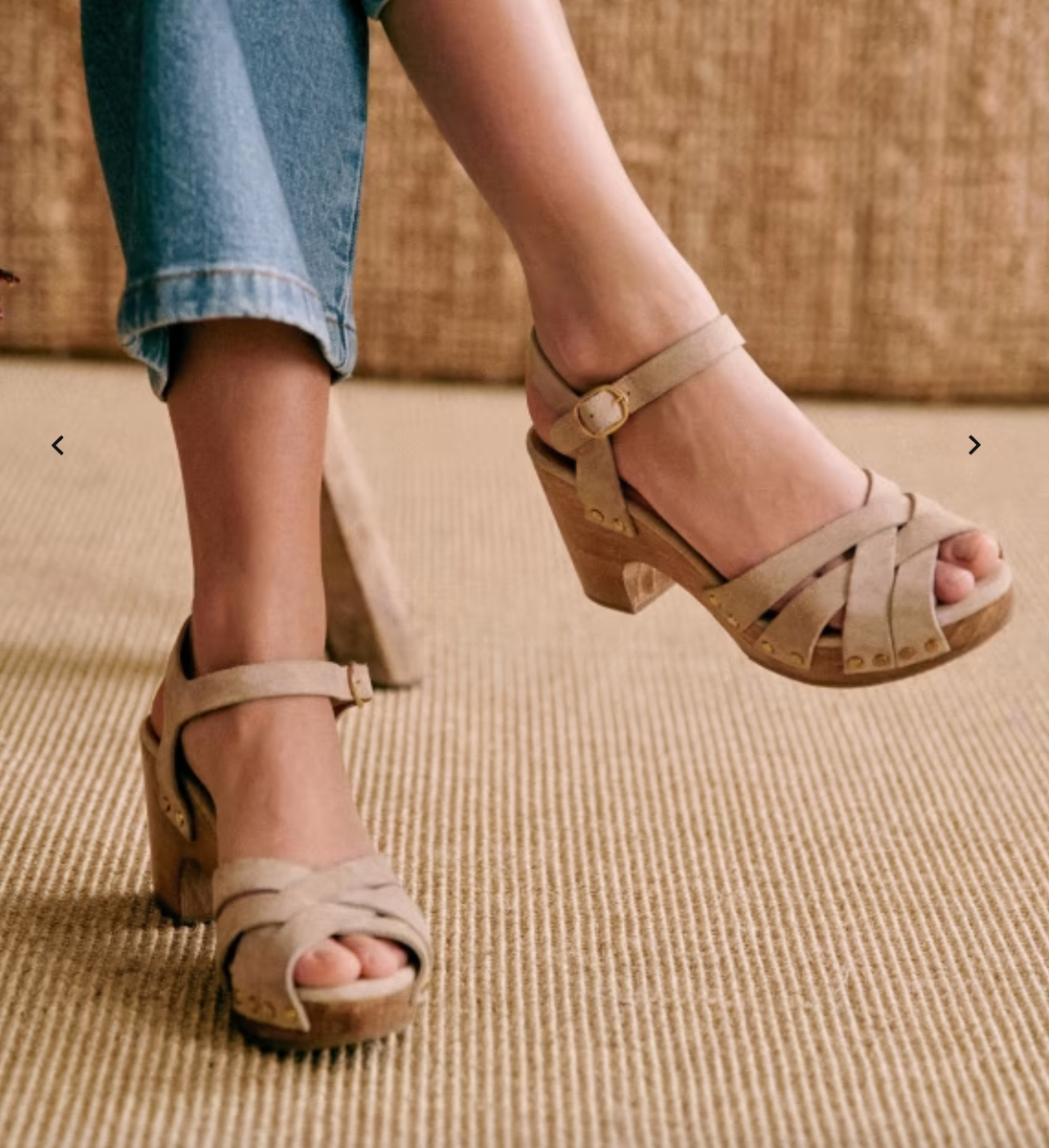 Dame Sandaler Komfortabel Design Myk Såle Kvalitetsstoff-3