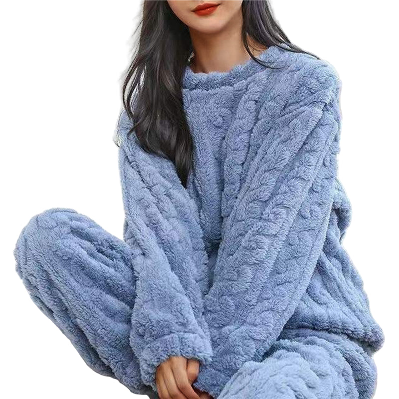 Fleece Pyjamasett for Damer - Komfortabel og Kosevennlig 0