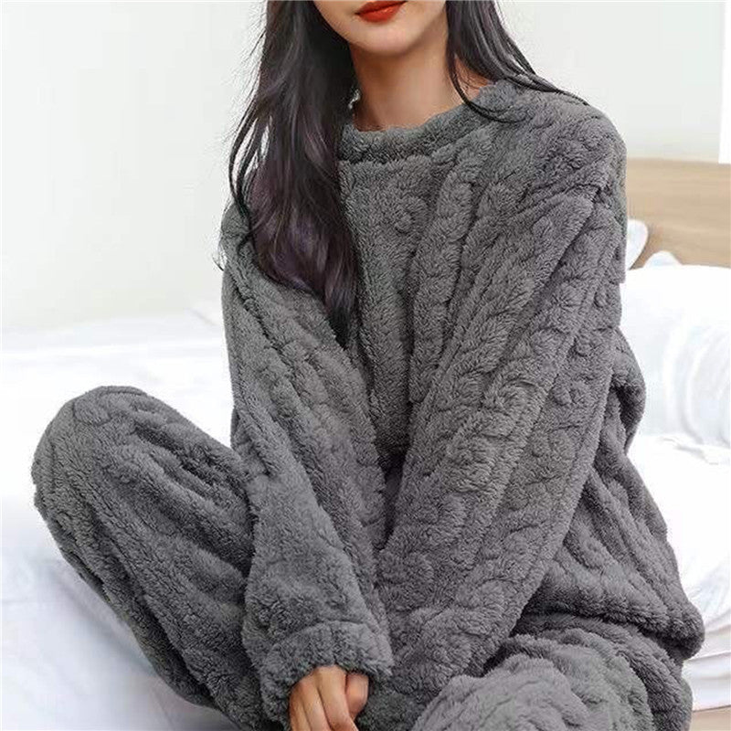 Fleece Pyjamasett for Damer - Komfortabel og Kosevennlig 3