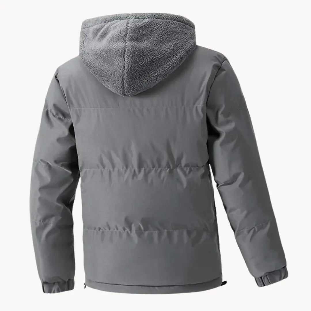 Fleecejakke Dame med Hette Sporty Design for Hverdagsbruk 3