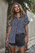 Variant image for Kvinne Sommerbluse Elegant Linsstoff Lett Pustende-25