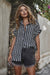 Variant image for Kvinne Sommerbluse Elegant Linsstoff Lett Pustende-33