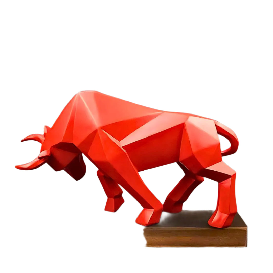 Geometrisk Skulptur i Moderne Design Høykvalitets Kompositt 0