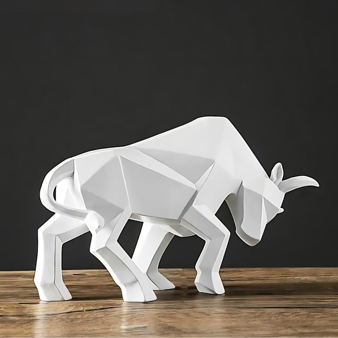 Geometrisk Skulptur i Moderne Design Høykvalitets Kompositt 2