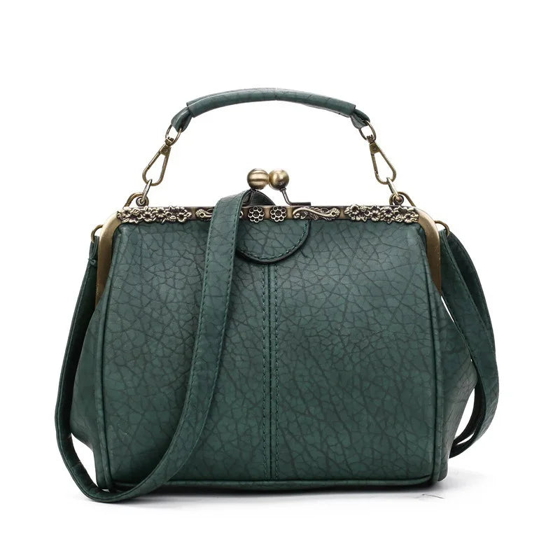 Dame Crossbody Veske Vintage Minimalistisk Kunstskinn 3