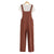 Dame Jumpsuit Uformell Dungarees Pustende Bomull 5