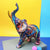 Håndlaget Abstrakt Elefant Skulptur i Kunsthars 4