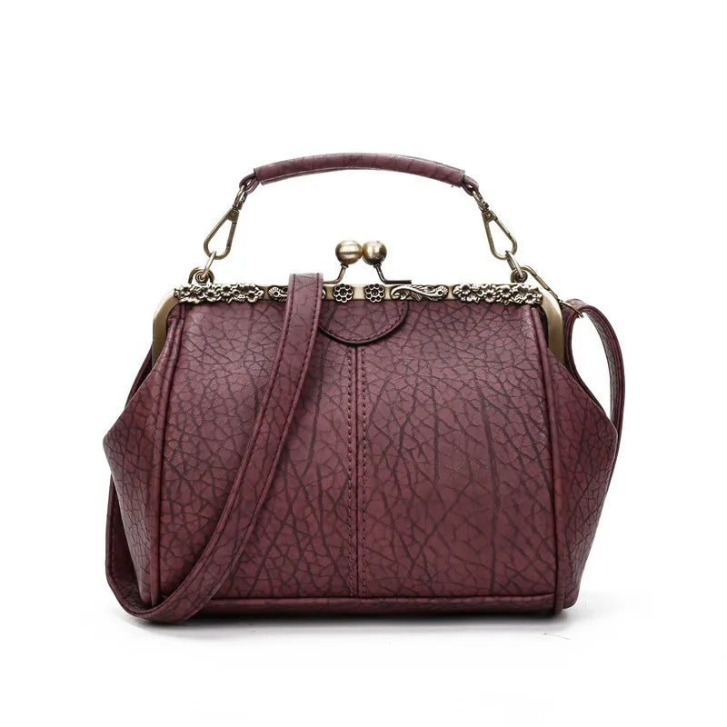 Dame Crossbody Veske Vintage Minimalistisk Kunstskinn 1