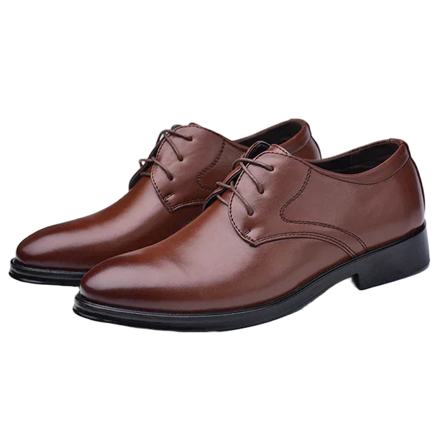 Herre Sko Oxford Klassisk Design PU Materiale-1