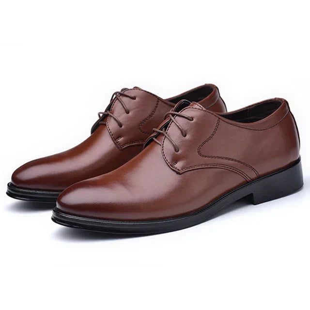 Herre Sko Oxford Klassisk Design PU Materiale-1