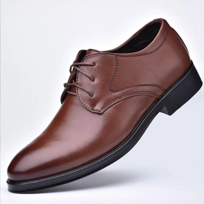 Herre Sko Oxford Klassisk Design PU Materiale-4