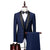 Herre 3-delt Anzugsett Slim Fit Ull 2
