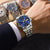 Herre Armbåndsur Vanntett Stilig Metall Design 2