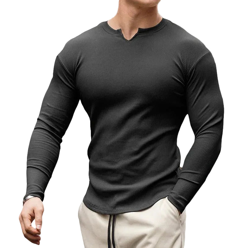 Herre Athletic Fit-skjorte 0