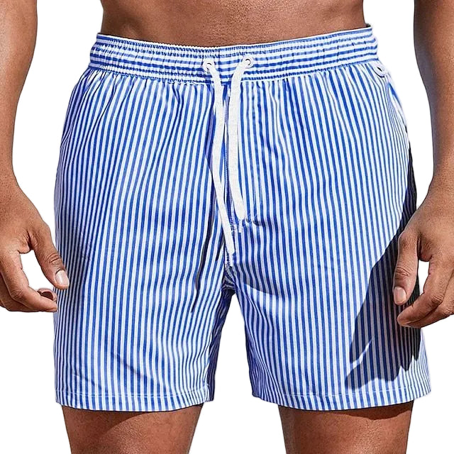 Herre Badeshorts Stripete 0