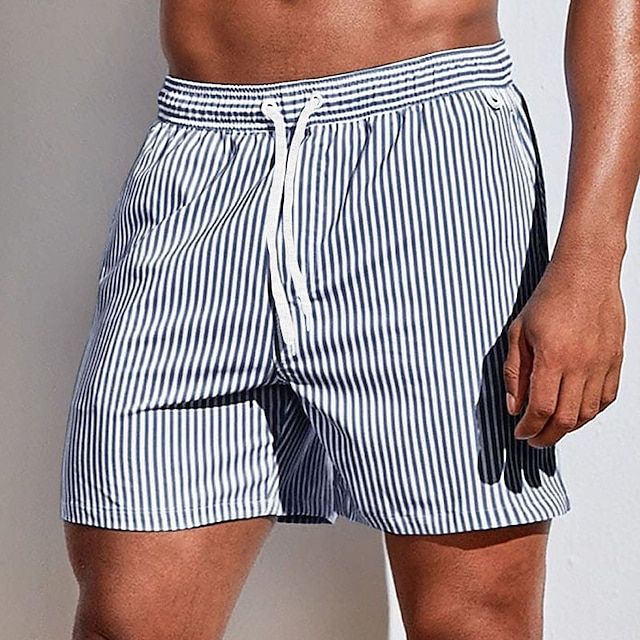 Herre Badeshorts Stripete 5