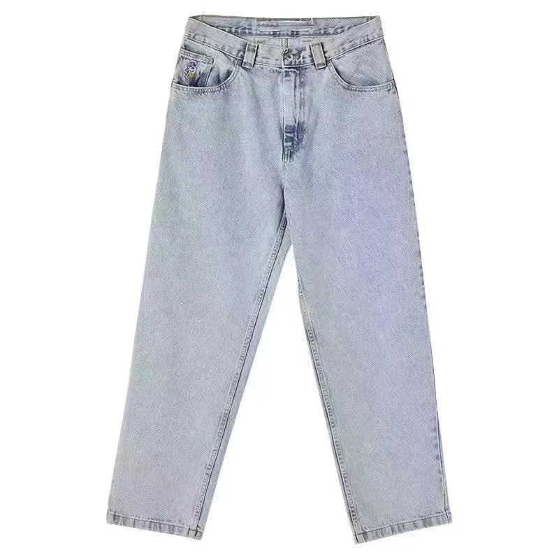 Herre Baggy Jeans med Vide Ben 10