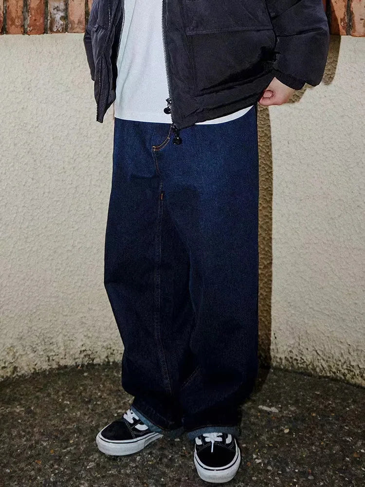 Herre Baggy Jeans med Vide Ben 7