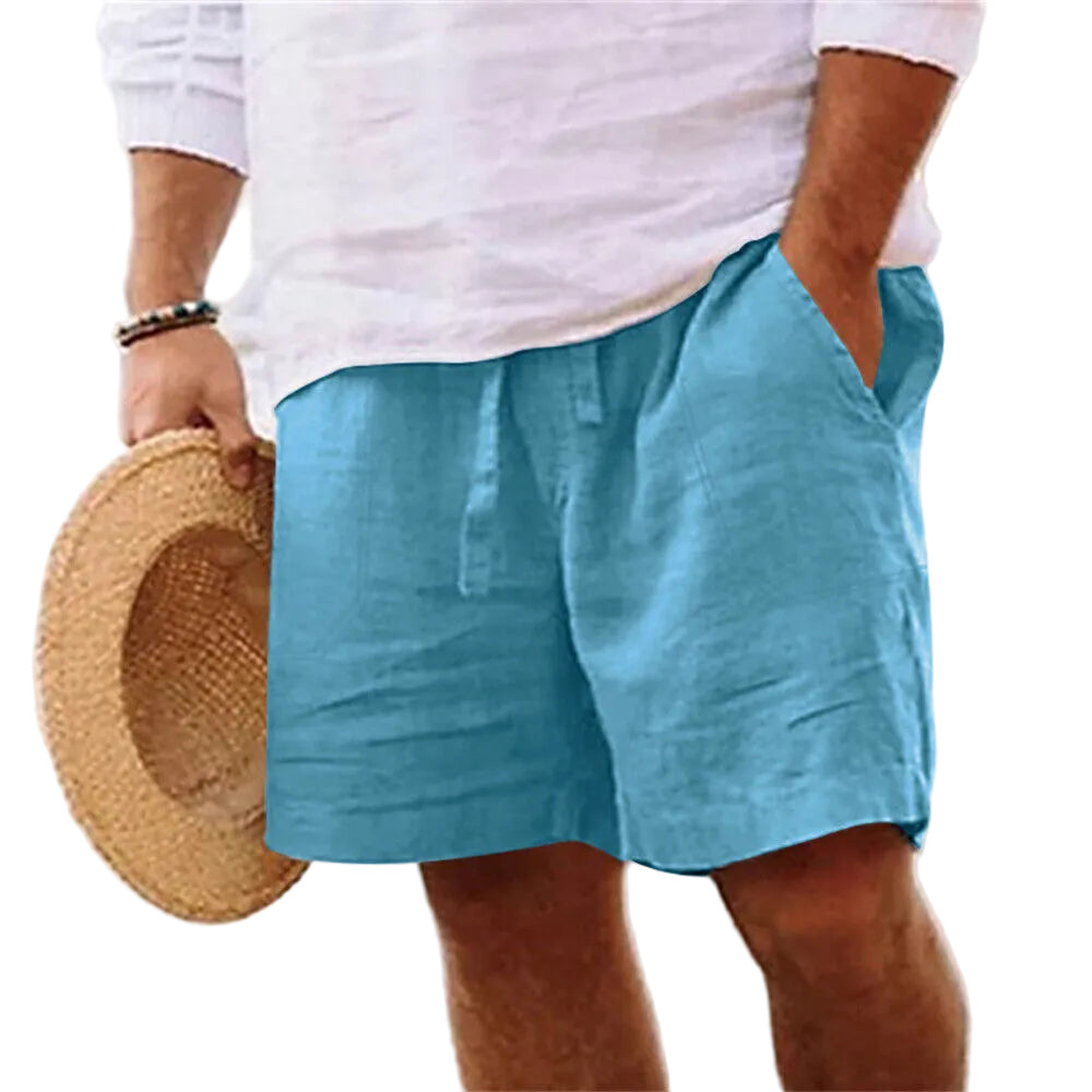 Herre Bermuda Shorts Cargo Med Praktiske Lommer 0