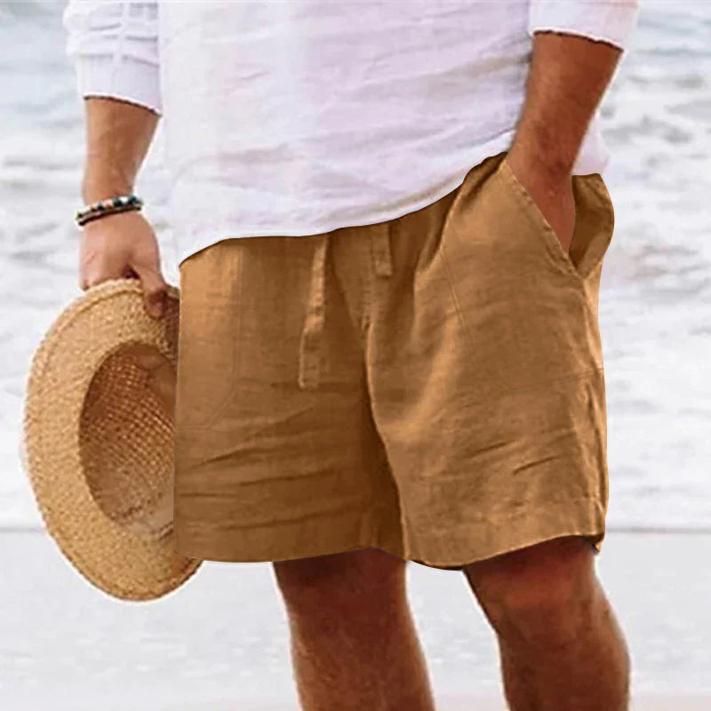 Herre Bermuda Shorts Cargo Med Praktiske Lommer 4