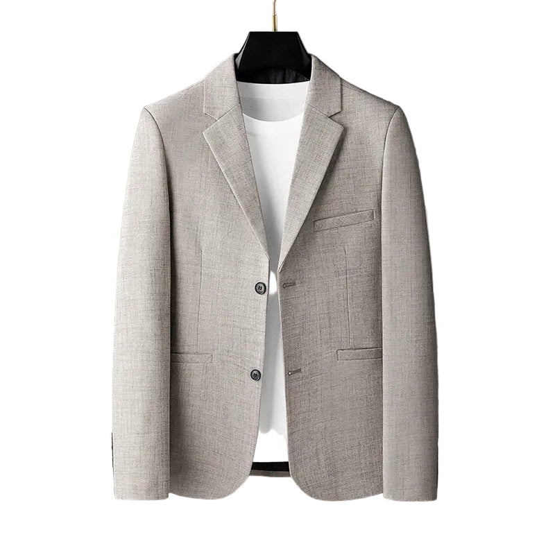 Herre Blazer Slank Passform 0