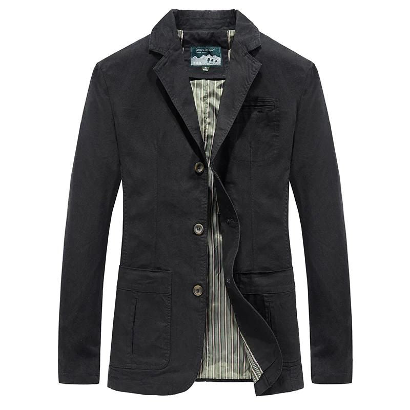 Herre Blazer Uformell Stil 8