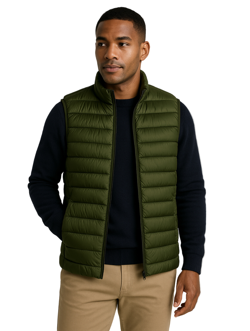 Herre Bodywarmer Minimalistisk Design 0
