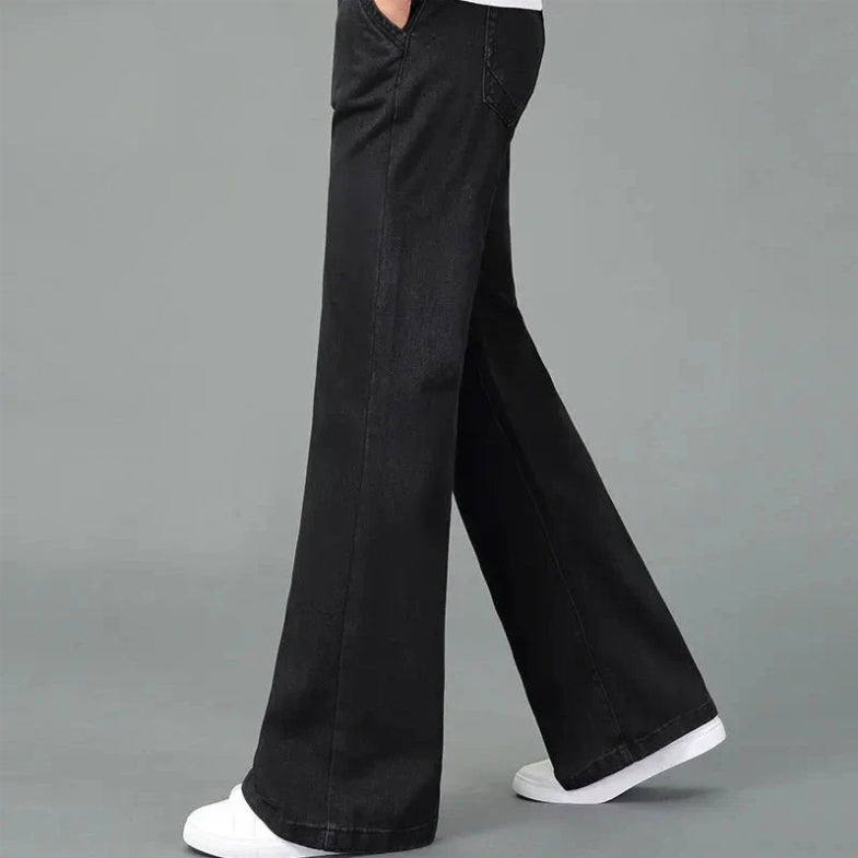Herre Bootcut Jeans med Retro Stil 3