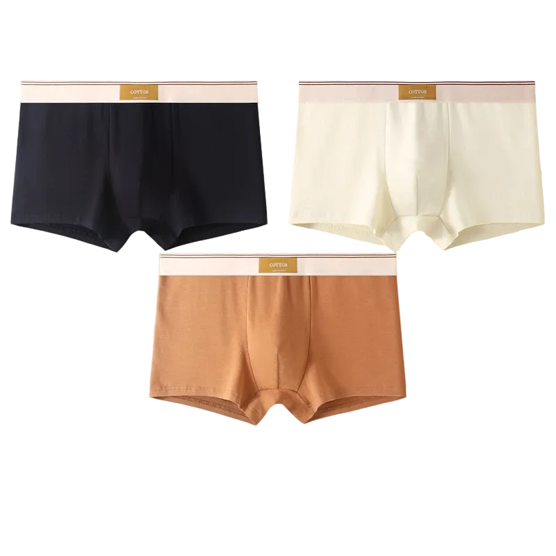 Herre Boxershorts Sett Komfortabel Passform Korte Design 0