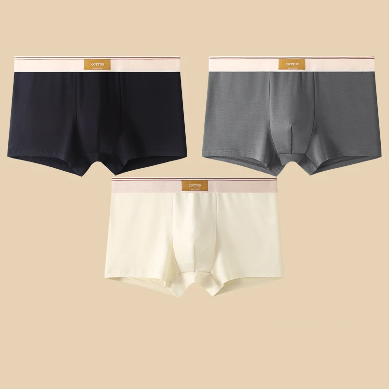 Herre Boxershorts Sett Komfortabel Passform Korte Design 5