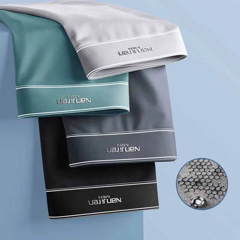 Herre Boxershorts Sett med Moderne Design og Komfortabel Passform 5
