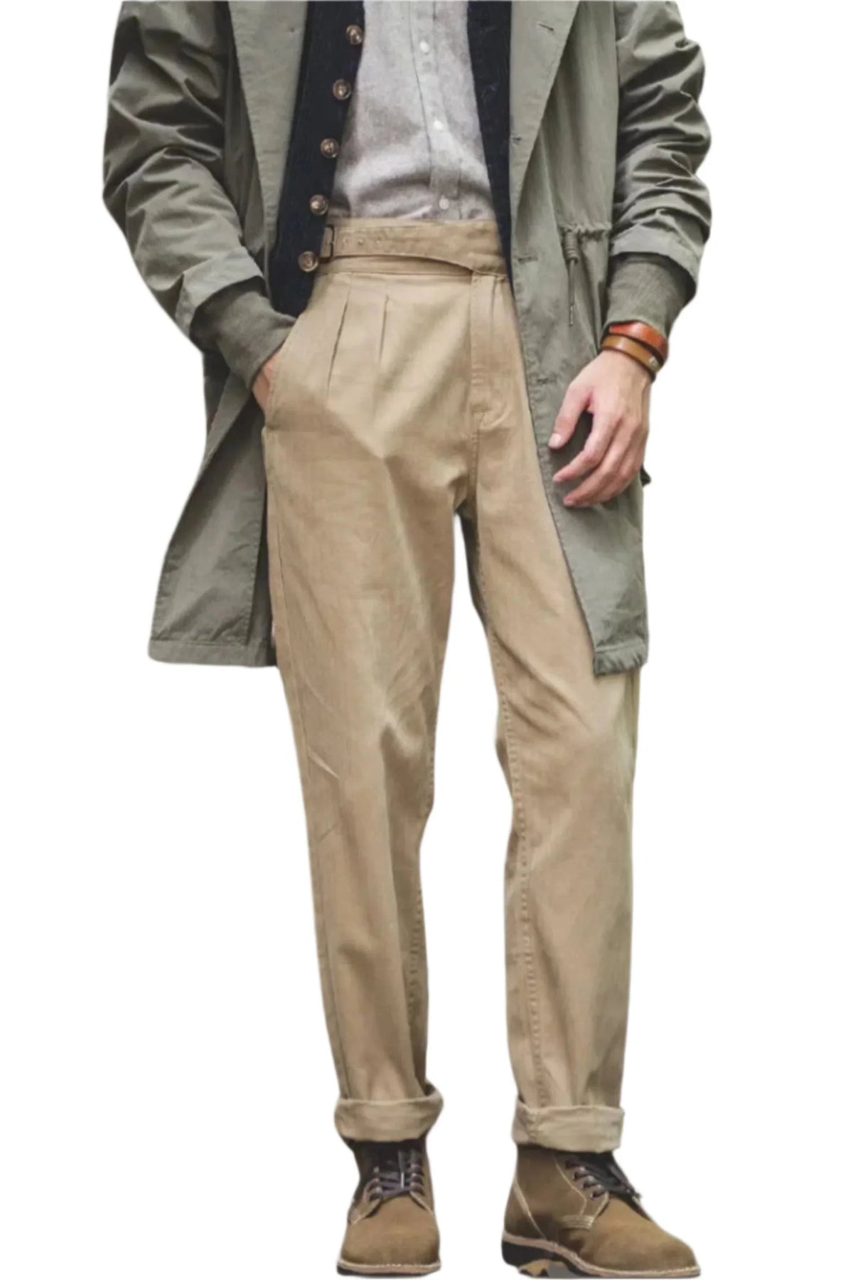 Herre Bukser Vintage Stil 3