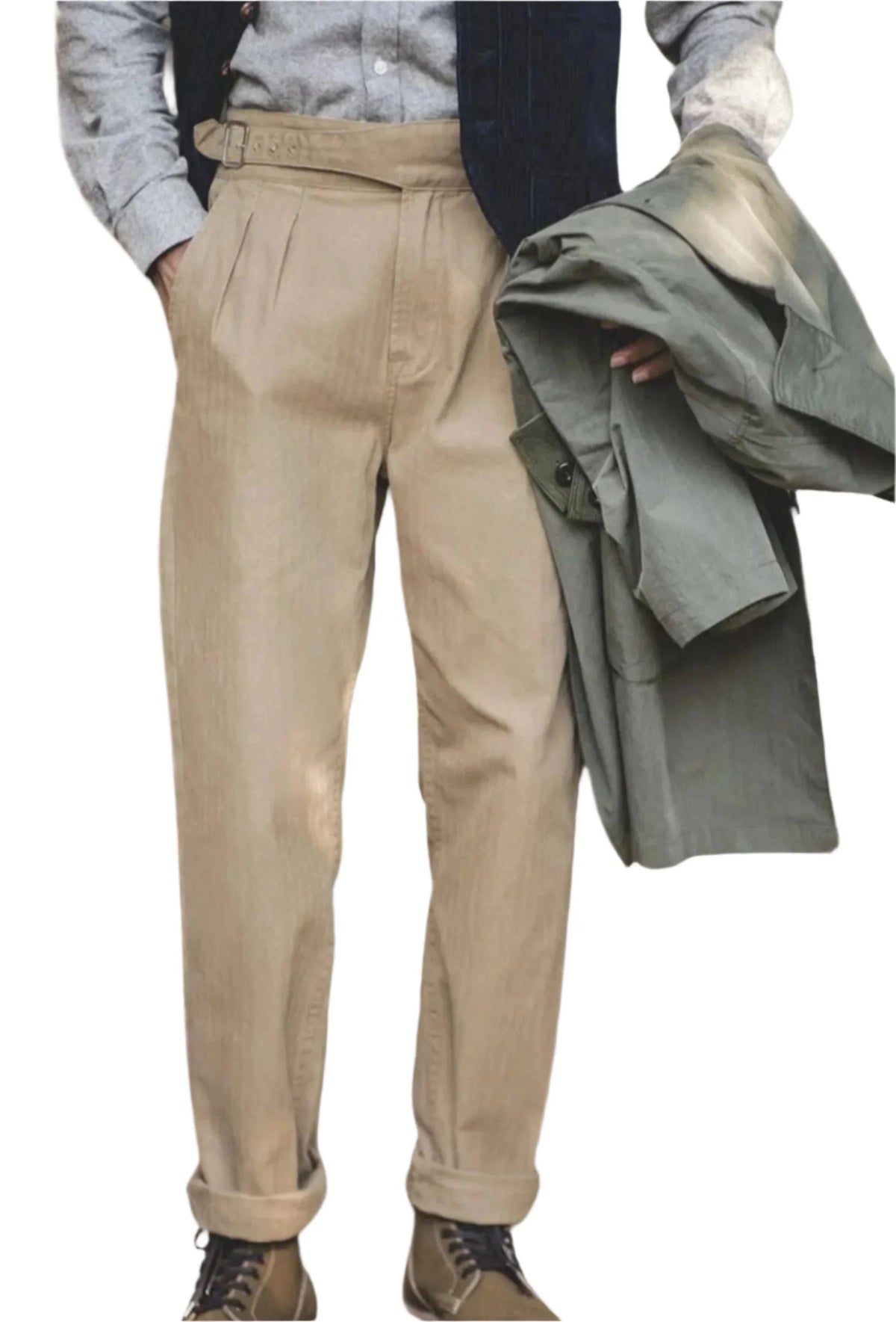 Herre Bukser Vintage Stil 4