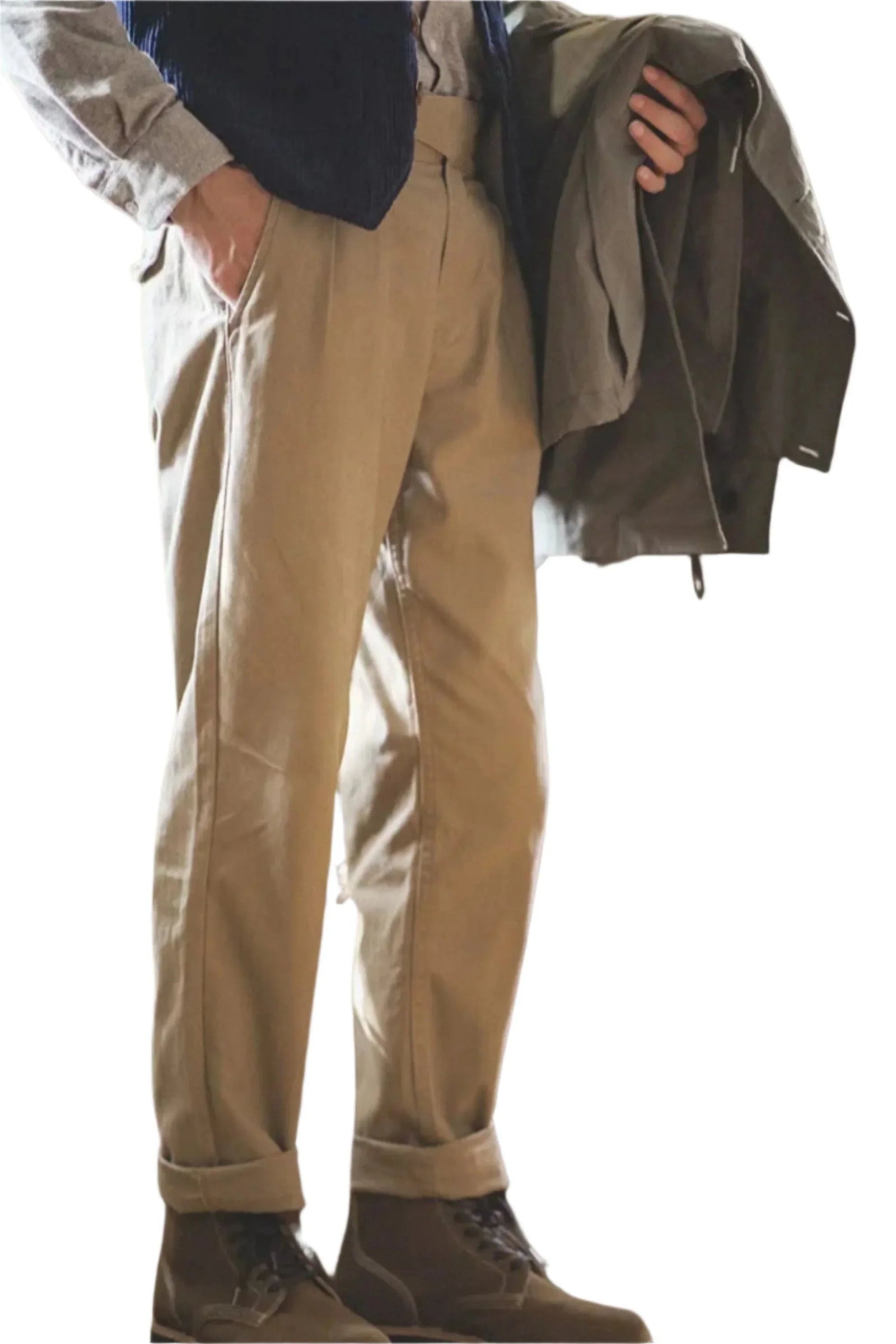 Herre Bukser Vintage Stil 5