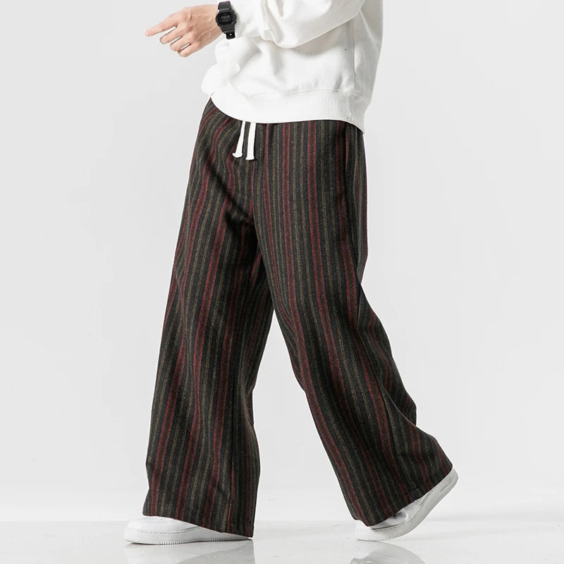 Herre Bukser med Overdimensjonert Design 7