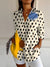 Herre Button-Up Skjorte Blomsterdesign 8