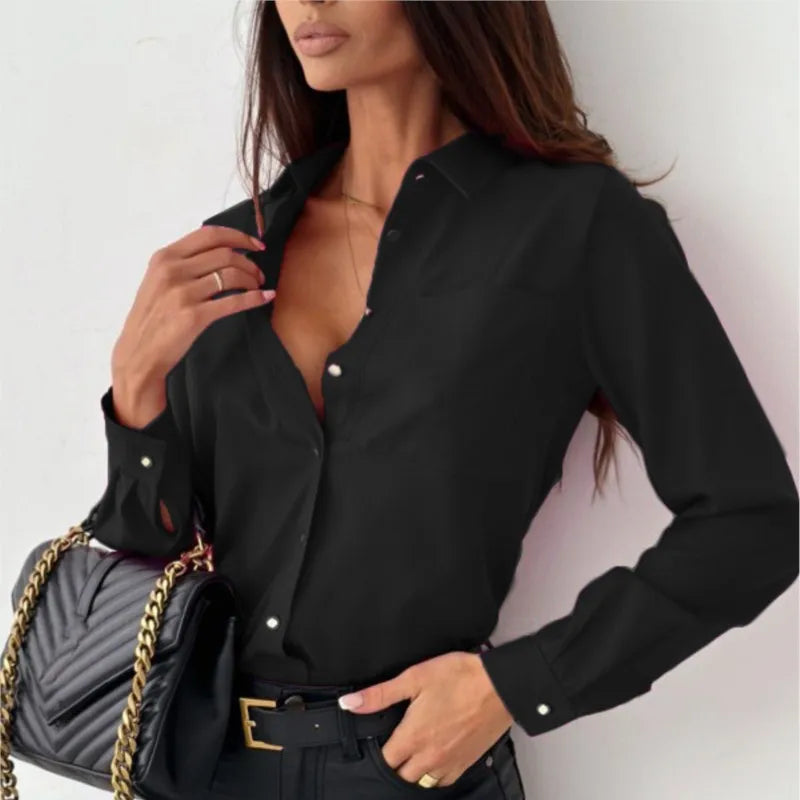 Herre Button Down Skjorte med Elegant Detalj 2