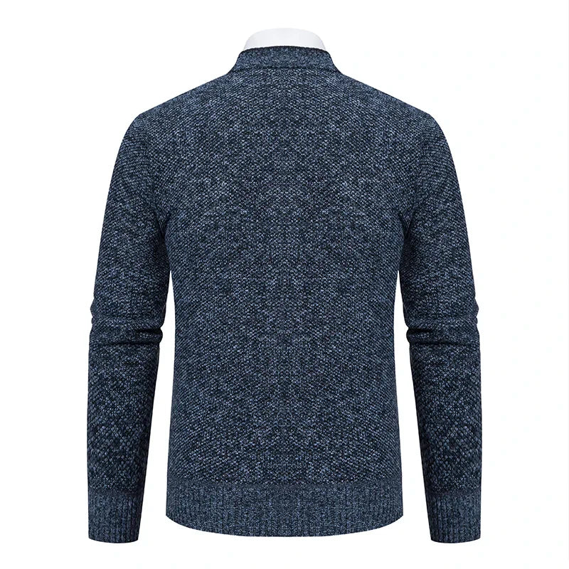 Herre Cardigan Jakke Med Tidløst Design 2
