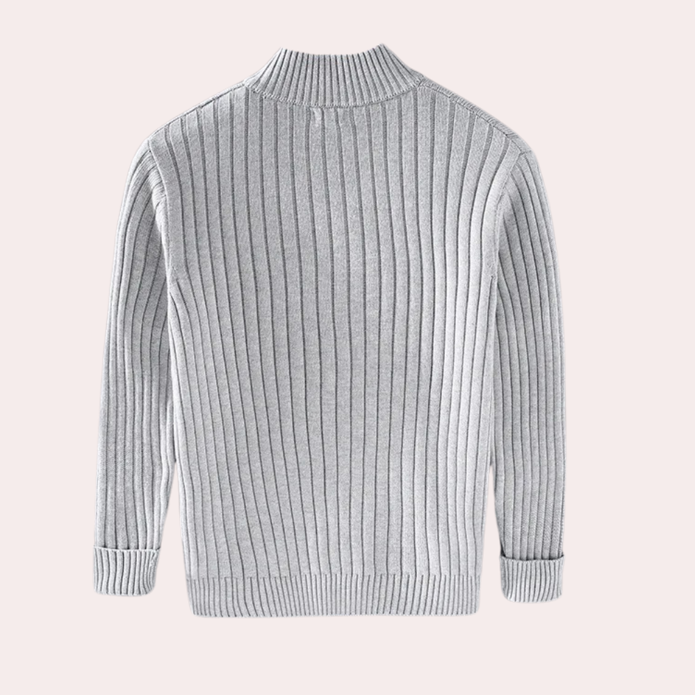 Herre Cardigan Jakke med Glidelås Moderne Stil for Allsidig Bruk 1